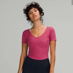 Lululemon Align T-Shirt in Pink Lychee